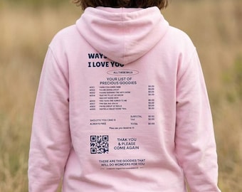 Ways to Say I Love You Hoodie | i love you hoodie | ways to say iloveyou hoodie