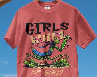 Girls Will Be Girls Mantis PNG | Digital Download Art