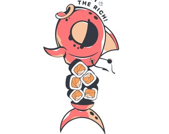 Eat the Rich SVG PNG (Digital Download)