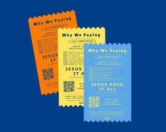 Jesus Paid It All Png, Christian Shirt Design Png, Sublimation Worship Designs, Direct to Film Christian Png, Guest Check Shirt Design Png