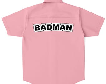 Badman button shirt