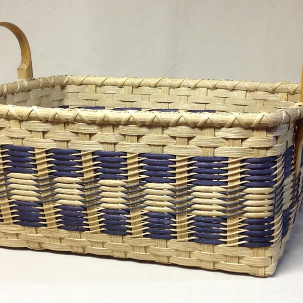 Digital Download, Instructions to Weave the Checkerboard Storage Basket, Pattern