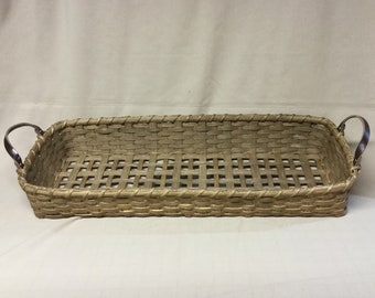 Digital Download, Instructions to Weave the "Farmhouse Table Basket", Basket Weaving Pattern