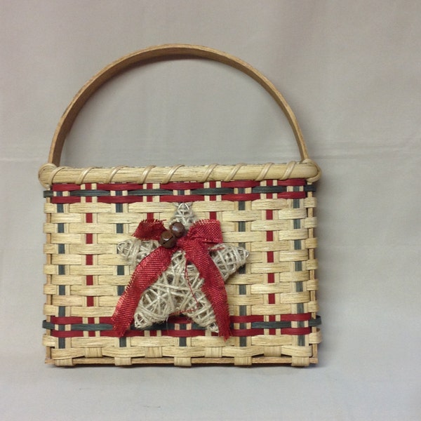 Digital Download, Instructions to Weave the Holiday Door Basket,  Pattern
