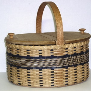 Digital Download, Instructions to Weave the Picnic Basket, Variation 2, Pattern