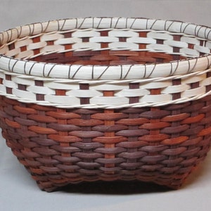 Digital Download, Instructions to Weave the Colorful Cathead Basket, Pattern