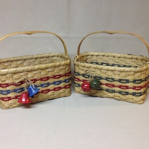 Digital Download, Instructions to Weave the Jingle Bells Basket, Pattern