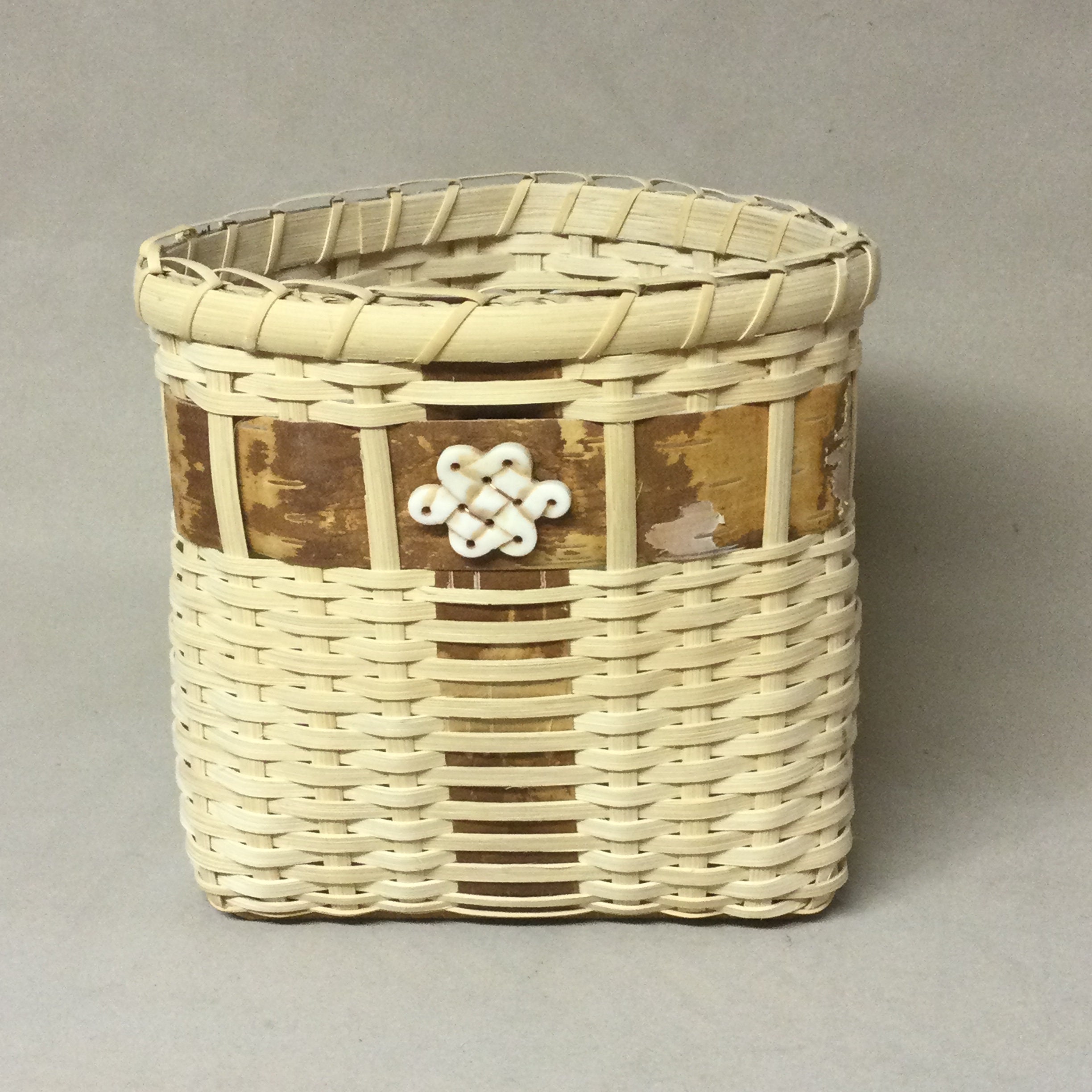 Corner Basket Triangular Shaped Basket Birch Bark Accents Etsy Australia
