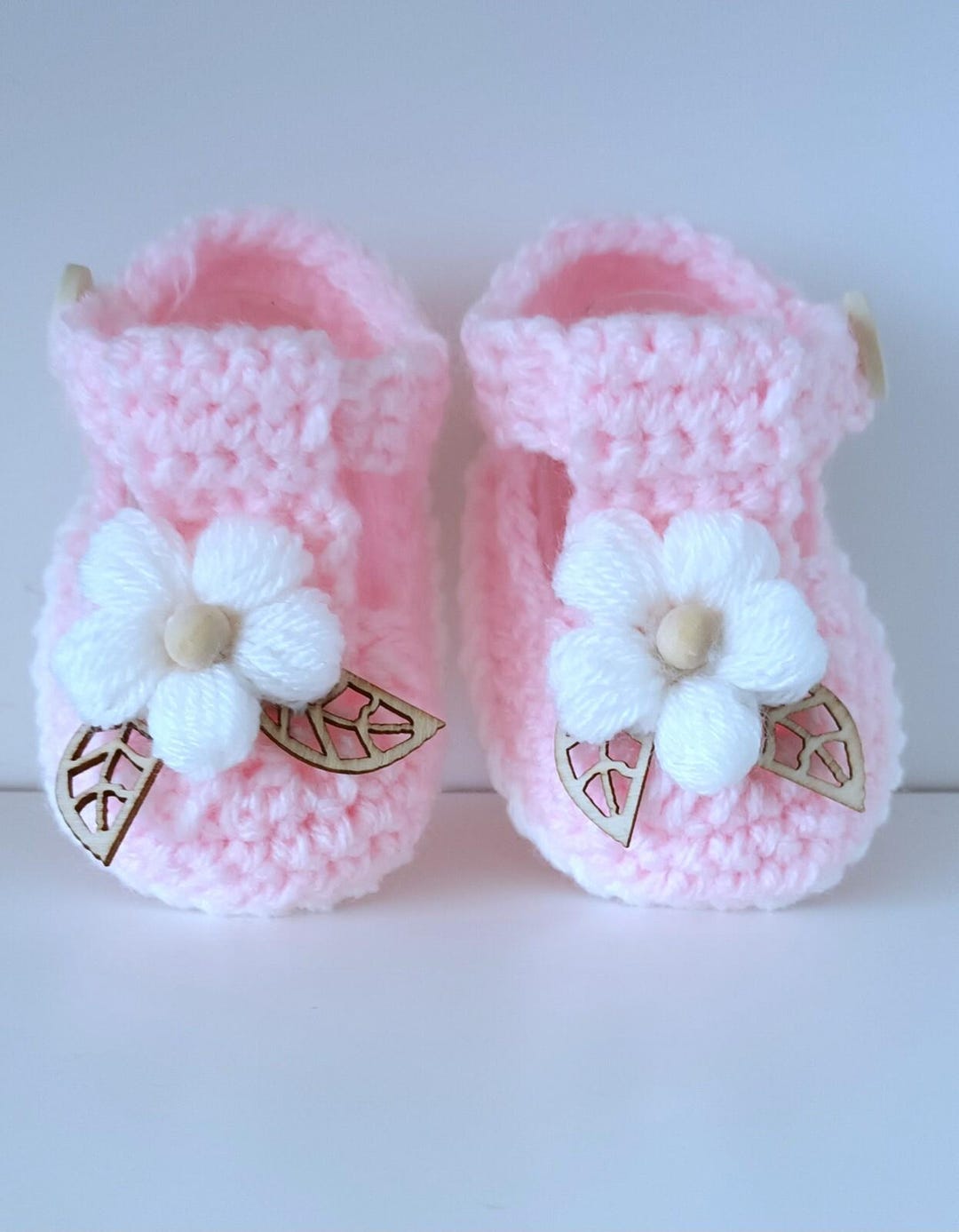 White Crochet Baby Barefoot Sandals - Summer Comfort Classic main image 0