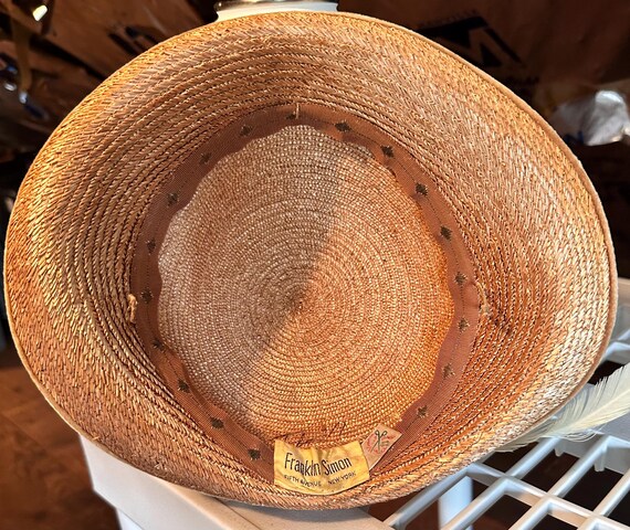 Franklin Simon Straw Hat View 2