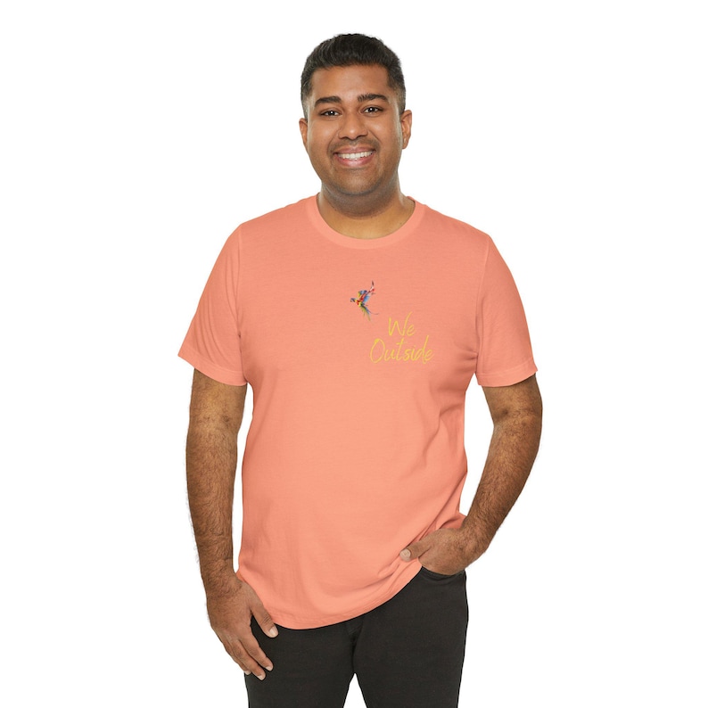 We Outside Unisex Jersey Tee, Summer Outdoor Apparel image 5