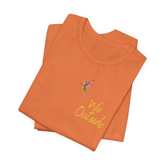 We Outside Unisex Jersey Tee, Summer Outdoor Apparel