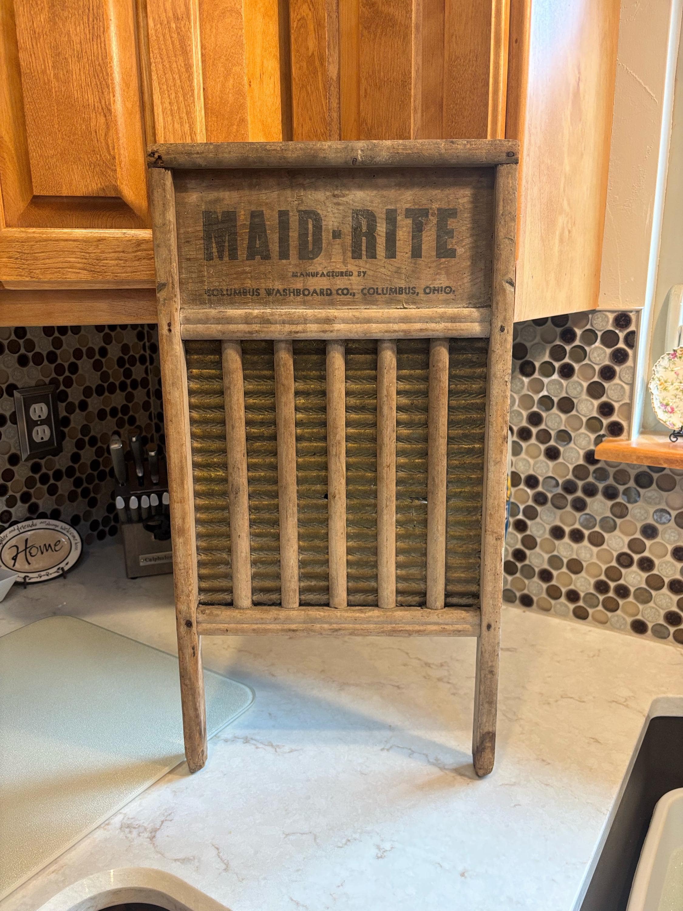 Maid Rite Washboard - Etsy