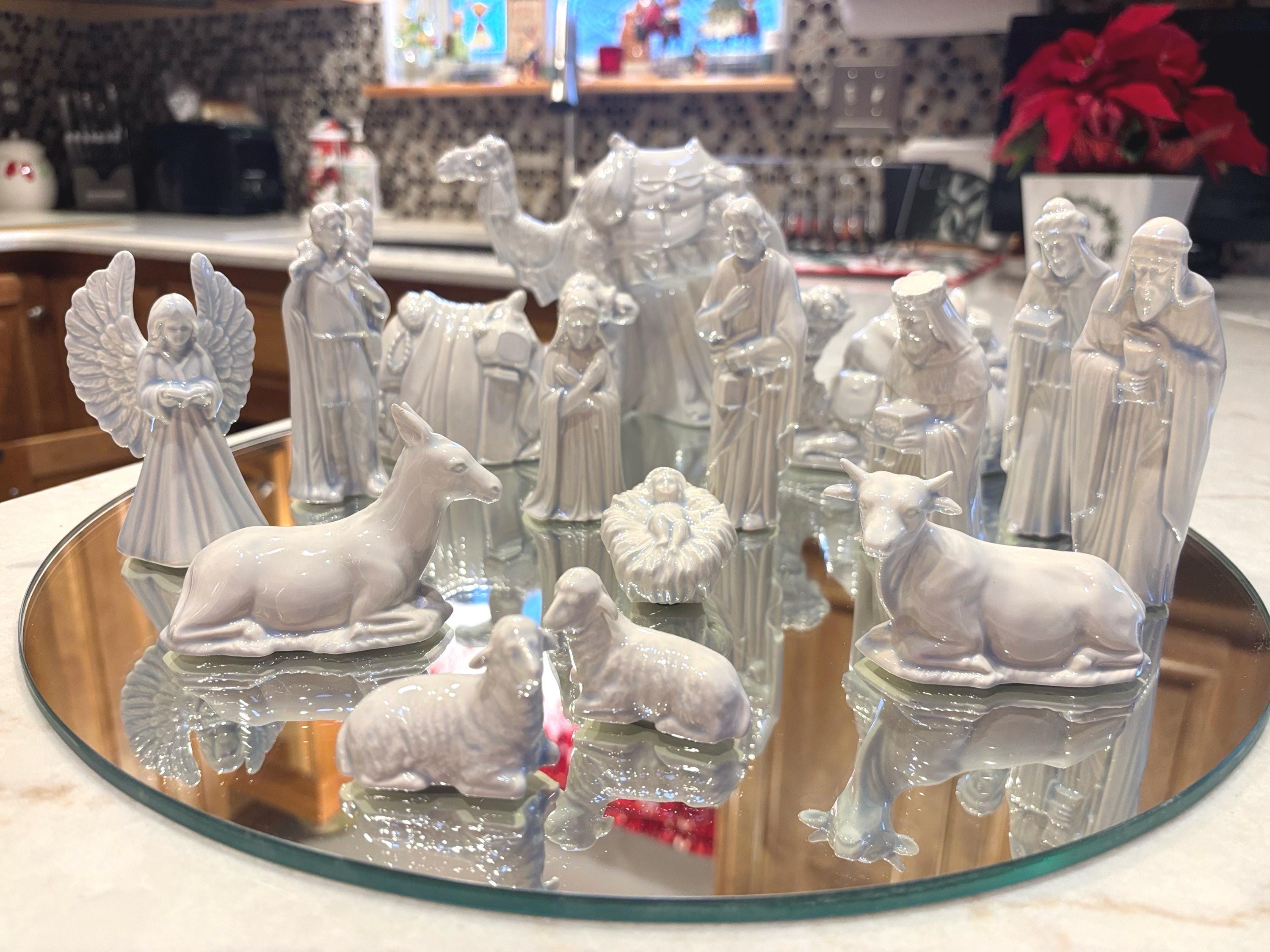 Porcelain Nativity - Etsy