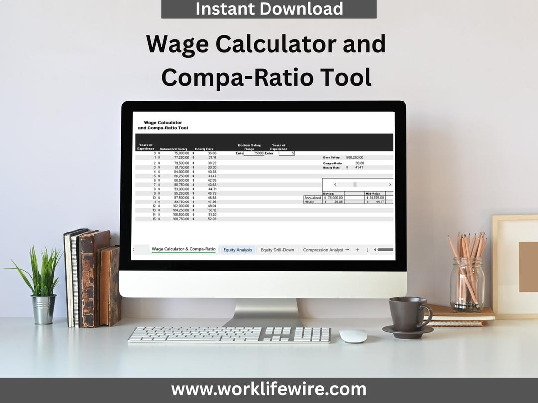 El Compa Rafi Wage Calculator and Compa-ratio Tool With Equity and Compression ...