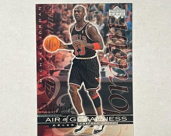 1999-00 Upper Deck Air Of Greatness #145 Michael Jordan Bulls Card