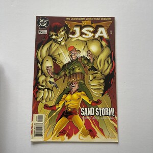 JSA #5 1999 Sand Storm! Comic Book, DC Comics