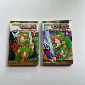 Legend of Zelda #1-2 2003 Ocarina of Time Parts 1 & 2 Comic Book, VizKids