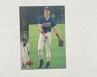 1994 Upper Deck #185 Chipper Jones Atlanta Braves Card