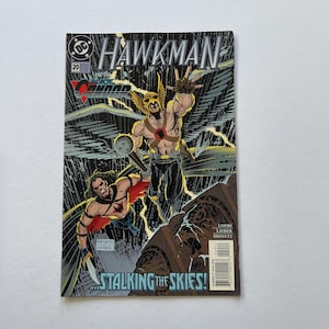 Hawkman #20 1995 Stalking The Skies Comic Book, And The Black Condor DC