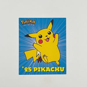 1999 pokemon card pikachu (Red Cheeks) - 1st Edition Shadowless choose 1 of them and this attack does 10 damage to it 1999 Pokemon Game 58 Pikachu