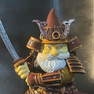 Sammy der Samurai, Gartenzwerg, Gartenzwerg, Gartenzwerg, Gartenzwerg,