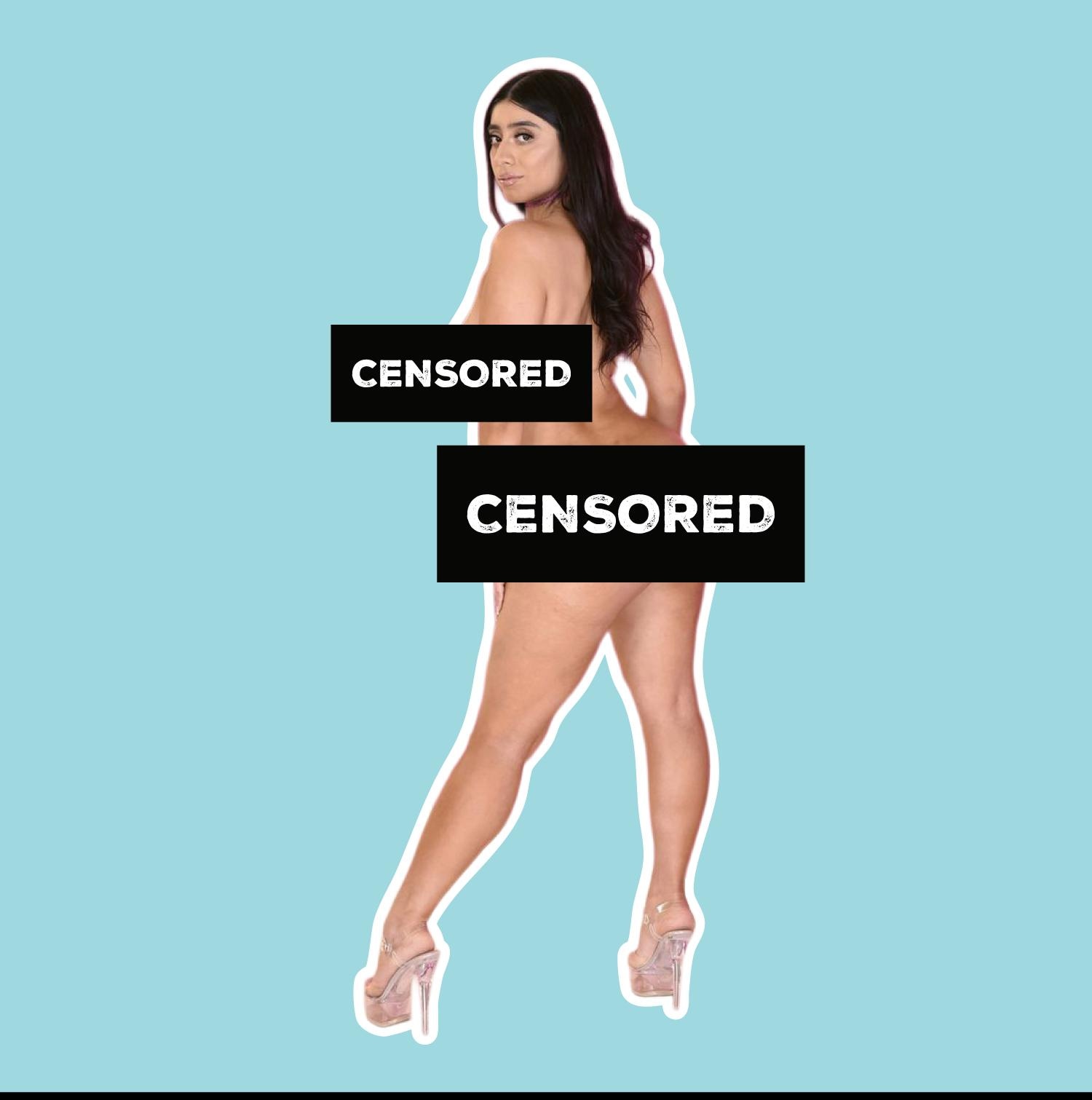 Sexy NSFW 4.5" Inch Violet Myers in High Heels Die Cut Laminated Vinyl Sticker