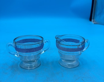 Vintage Sugar and Creamer Set