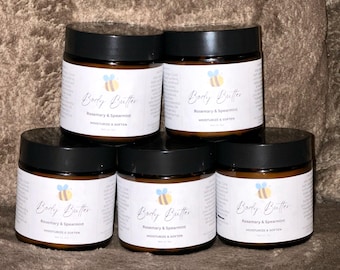 Spearmint & Rosemary Beeswax Body Butter