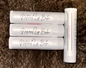 Natural Beeswax Lip Balm