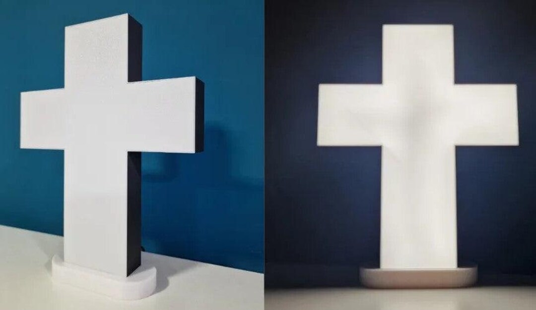 The Cross Light Box - Made in USA - Etsy