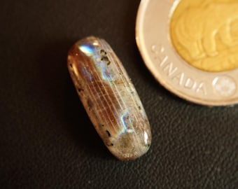 Oval Canadian Labradorite Cabochon