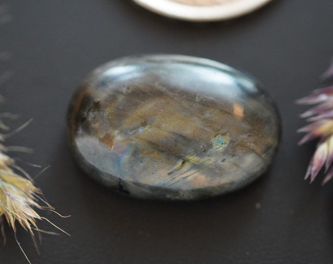 Oval Labradorite Cabochon