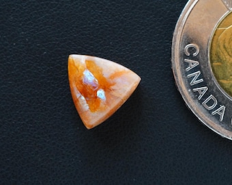 Trillion-Shaped Peristerite Cabochon