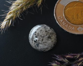 Round Heckmanite Cabochon