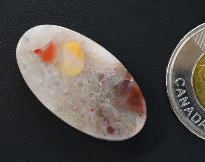 Oval Pudding Stone Cabochon