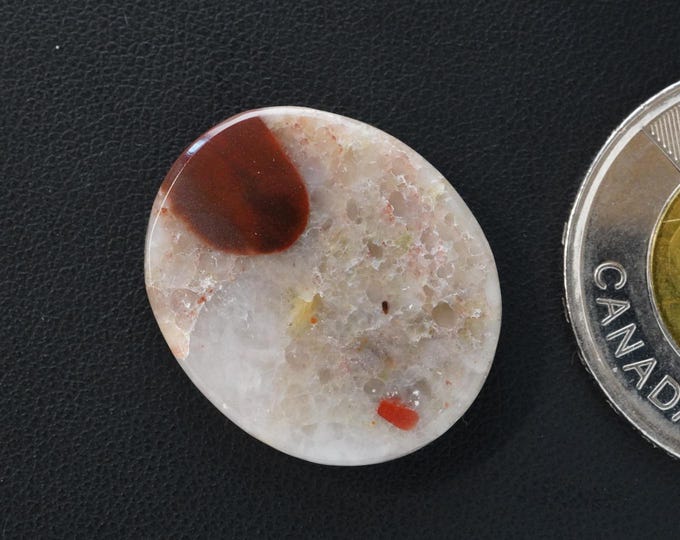 Oval Pudding Stone Cabochon