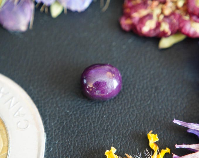 Oval Pink Corundum-Ruby Cabochon