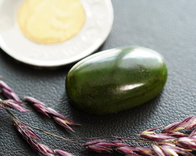 Oval Nephrite Jade Cabochon