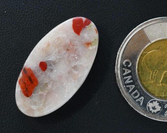Oval Pudding Stone Cabochon