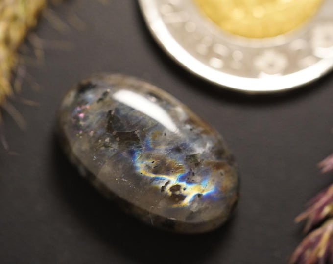 Oval Labradorite Cabochon