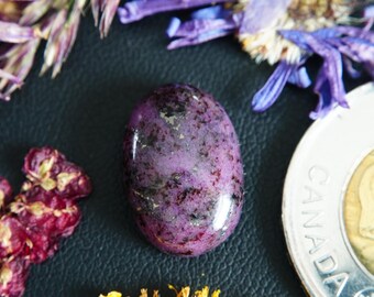 Oval Canadian Corundum Cabochon