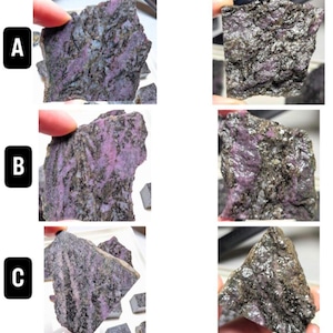 Select a Slab of Canadian Corundum-Ruby - Specimen Slabs