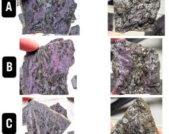 Select a Slab of Canadian Corundum-Ruby - Specimen Slabs