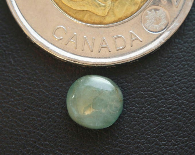 Round Aquamarine Cabochon