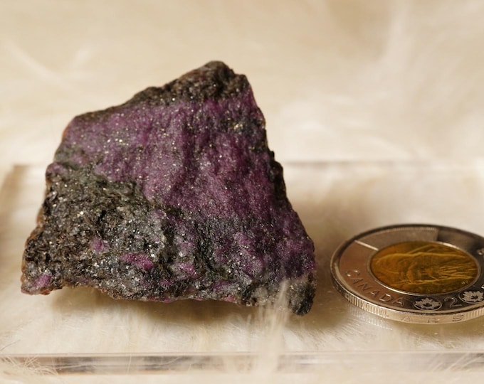 Purple Corundum-Sapphire Specimen