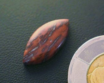 Marquise Canadian Red Jasper Cabochon