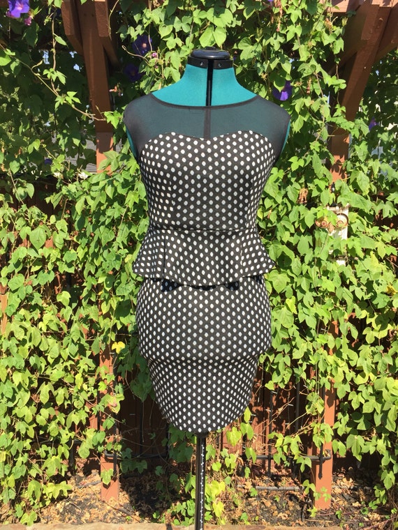 betty boop polka dot dress