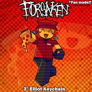 Roblox Forsaken Elliot Keychain