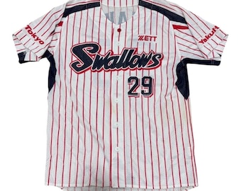Vintage yakult swallow japan club jersey baseball